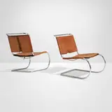 Ludwig Mies van der Rohe, Early MR 30/5 chairs, pair