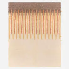 Maria Kipp, Textile 9368-7941, c. 1955, cotton, wool, rayon, linen