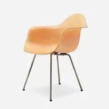 Charles and Ray Eames, DAX, 1950, molded fiberglass with rope edge, zinc-plated steel, rubber