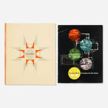 Herman Miller, Manufacturer's catalogues, set of two, 1958, 1960, printed paper