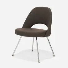 Executive chair by Eero Saarinen, upholstery, chrome-plated steel, sold Sep 2025