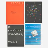 Paul Rand, Collection of ephemera, 1984-1994, offset lithograph in colors