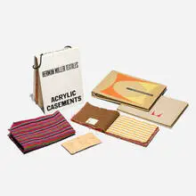 Herman Miller, Collection of ephemera, c. 1950-56, printed paper, textiles, stainless steel