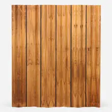 FSW-6 by Charles and Ray Eames, 1946 / 1996, rosewood plywood, canvas, sold Sep 2025