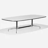 Charles and Ray Eames, Segmented Base table, laminate, rubber, enameled steel, chrome-plated aluminum
