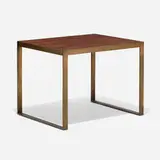 Edward Wormley, Occasional table, c. 1967, rosewood, bronze