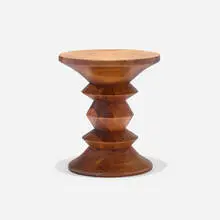 Charles and Ray Eames, Time Life stool, 1960, walnut