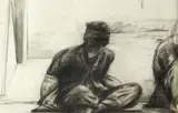 Sidney Goodman, Prisoner, Graphite on paper