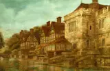James Lawson Stewart, Along the River, Watercolor