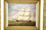 Untitled by English School, SAILING SHIP "LINDA", oil on canvas, sold Mar 2005