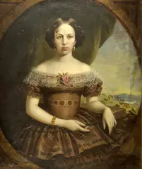 William R. Wheeler, Portrait of a Young Lady, Oil on canvas