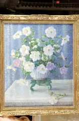 Adele Herter, Bouquet, Oil on canvas