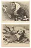 William Gropper, Untitled, FLOWER VENDOR and REST: TWO WORKS, both signed in pencil, lower margins