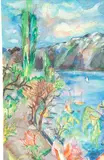 Lucien Chaffois, Montreux, Watercolor on paper