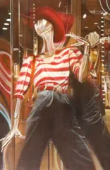 Gary Pettigrew, Stripes Unlimited, Oil on canvas
