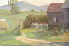 Ivar John Matheson, In Vermont, Oil on canvas