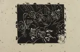 Patrick Siler, Untitled, SUITOR, woodblock print