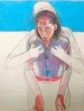 Jody Mussoff, Woman Being Grabbed