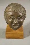 Gianfranco Maria Guerra, Untitled, CANTORE, bronze with patina finish, mounted on a wooden base - Height: 8 in