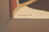 Cabeza de Nina by Oswaldo Guayasamín, Oil on canvas, offered Apr 2005