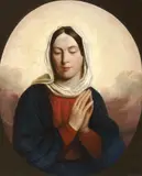 Continental School, The Virgin in Prayer