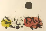 Adolph Gottlieb, Germination #2, Color lithograph