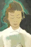 Sterling Boyd Strauser, Portrait of Nancy, Oil on masonite