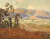 Maurice Braun, California Landscape with Distant Mountains