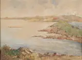 Marie Weger, Rockport-Cape Anne, Oil on board