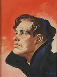 W. Seikert, Portrait of an Auburn-Haired Man, Oil on canvas