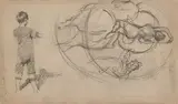 Francis Luis Mora, Sketches of Circus Bareback Rider