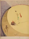 Triumph of Toreador from "Carmen" Suite by Salvador Dalí, 1970, Lithograph, sold Jun 2005