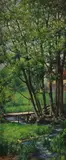 Clustered Trees by Rosario Ubino Gerbino, Oil on board, offered Jun 2005