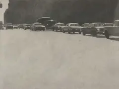 Eric Chan, Traffic Scene, Graphite on paper