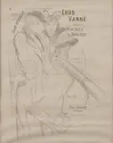 EROS VANNE, 1894 (Delteil 74 by Henri de Toulouse-Lautrec, Lithograph on China paper, sold Jun 2005