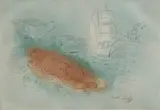 Raoul Dufy, NUDE BY THE SEA, (Holl