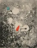 ALBUM 19: PLATE 10, 1961 (Mourlot 253) by Joan Miró, Color lithograph, sold Jun 2005