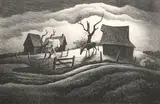 Thomas Hart Benton, Rainy Day
