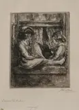 John Sloan, Sisters at the Window, 1923 (M 208)