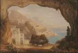 Major General James Pattison Cockburn, The Amalfi Coast, Watercolor