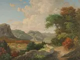 Continental School, View of Distant Valley and Mountains