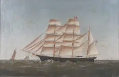 Warren Sheppard, The Europa, Oil on canvas