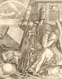 Albrecht Durer, Untitled, MELANCOLIA, engraving