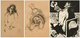 Irving Marantz, The New Season, The first and second are etchings and the third is a woodblock print