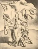 Luis Alberto Acuña Tapias, Composicion Espectral (Ghostly Composition), Lithograph