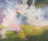 Franklin Rump, First Morning of Fall, Oil on canvas