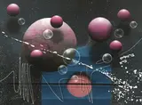 J. Kugler, In the Beginning There Was the Word, Oil in canvas