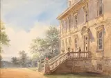 Herbert C. Herries, Coleshill House, OXFORDSHIRE, watercolor on paper