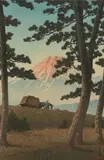 Kawase Hasui, Tagonoura No Yu (Evening at Tagonoura)