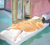 Thomas Hudson Osgood, Deeda in Neuilly (Paris), Oil on paper